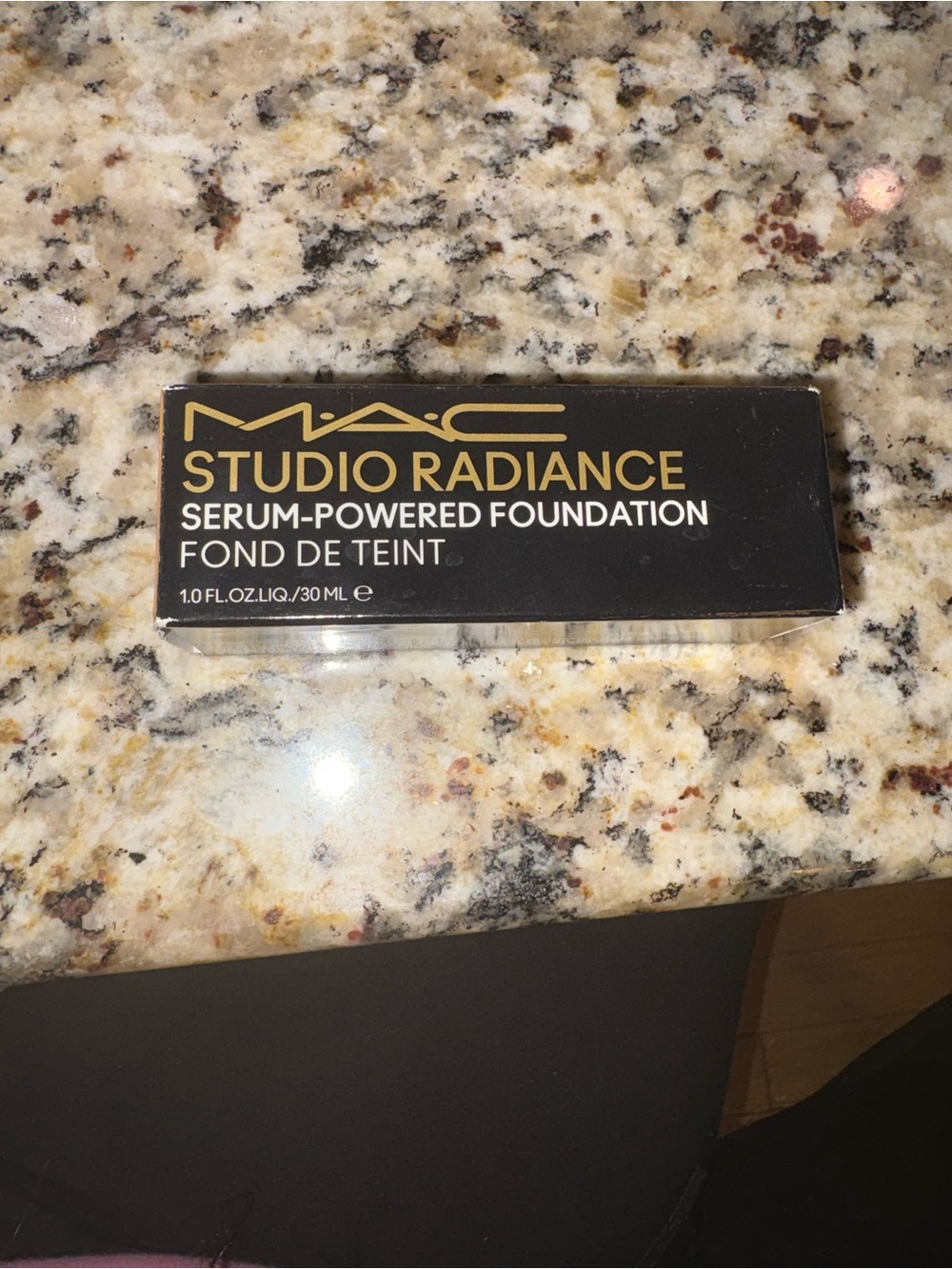 MAC Studio Radiance Serum-Powered Foundation - Black and Gold Packaging